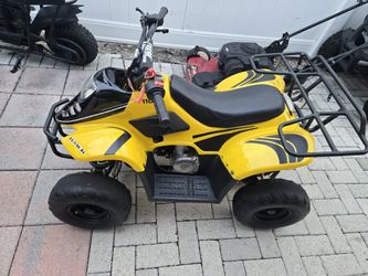 boys atvs and monsterbike.