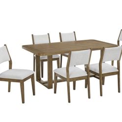 DARLA  7 PIECE DINING SET 