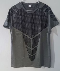 Men's Compression Athletic Fitness Shirt Base Layer Top Sports Gym Tight Dry