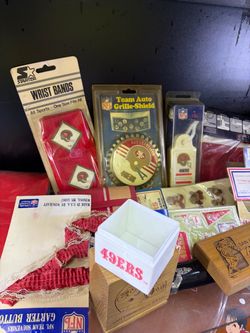 Massive San Francisco 49ers Fan Gear & Collectibles Lot (Vintage & Modern)