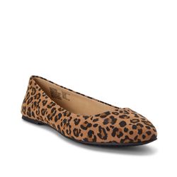 Time and Tru Women's Basic Ballet Flat (Women's) (Wide) Size 8.5W