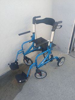 Heao 2 in 1 walker and chair
