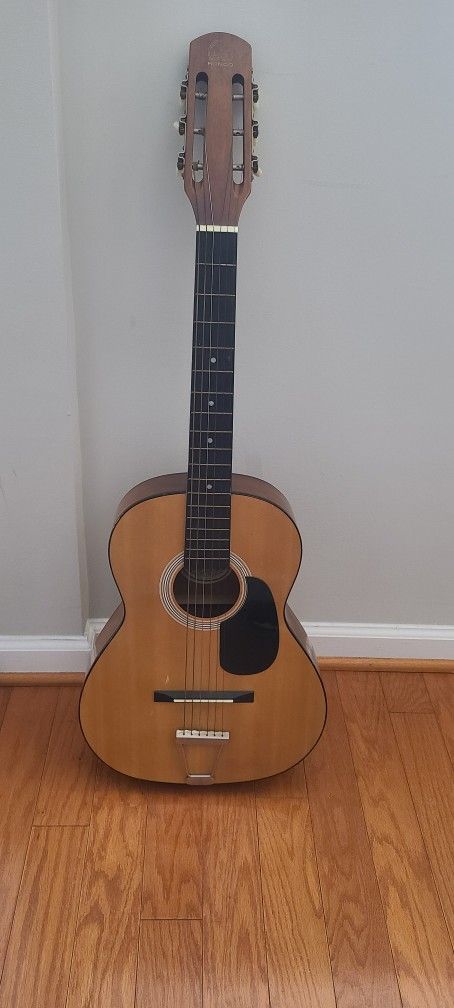 Hondo H-010S-N 1980s Vintage Acoustic Guitar