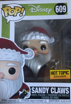 Nightmare before Christmas sandy claws pop