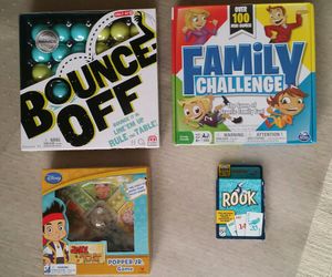 Set of 4 brand new board games