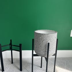 Plant Pot With Extra Stand 