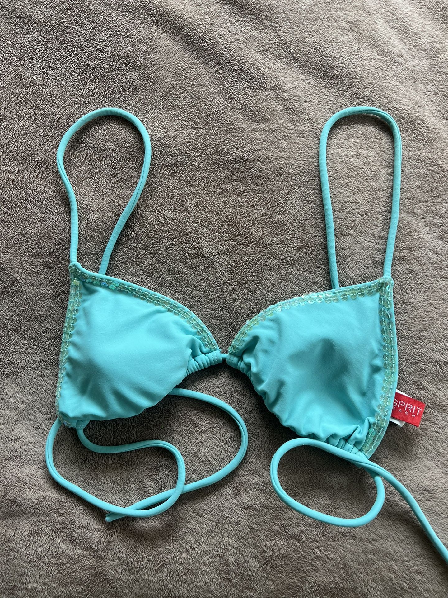 Sequined Triangle Bikini