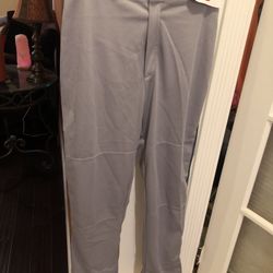 NEW Wilson Relaxed Fit Baseball Pants Classic Sz Small Grey NWT