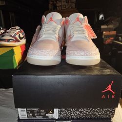 Jordan 3 Pink Rust