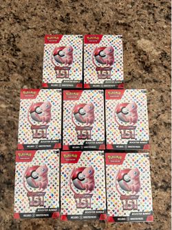 Pokemon 151 booster bundles