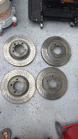 911 Porsche brake discs - all 4 - 997.1 turbo 350mm