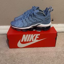 Nike Air VaporMax Plus Work Blue Size 9.5 