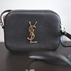 YSL Black Camera Bag