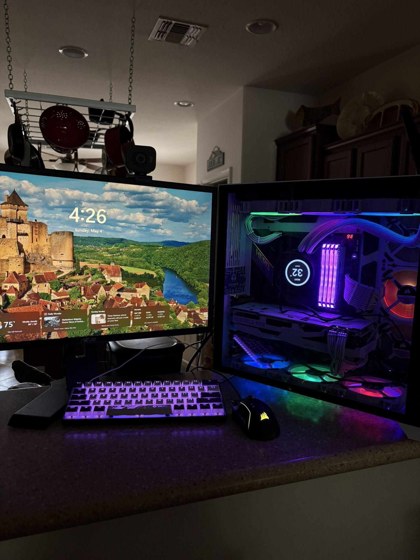 White RGB Gaming PC – Ryzen 3900X / RTX 2080 Ti / Kraken Z73 / 32GB / 144Hz Monitor + More – $1000 OBO