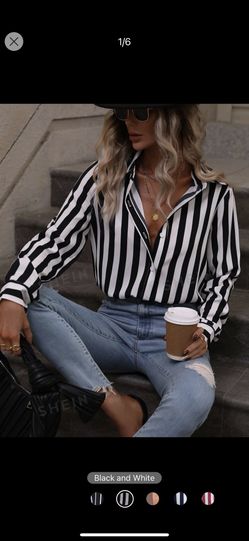 Stripped Shirt L