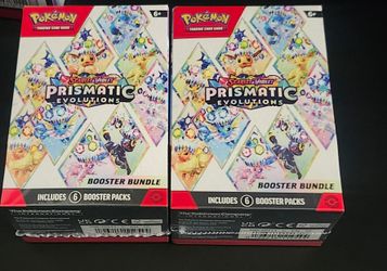 Prismatic Evolutions Booster Bundle