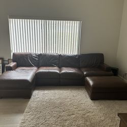 Leather Couch
