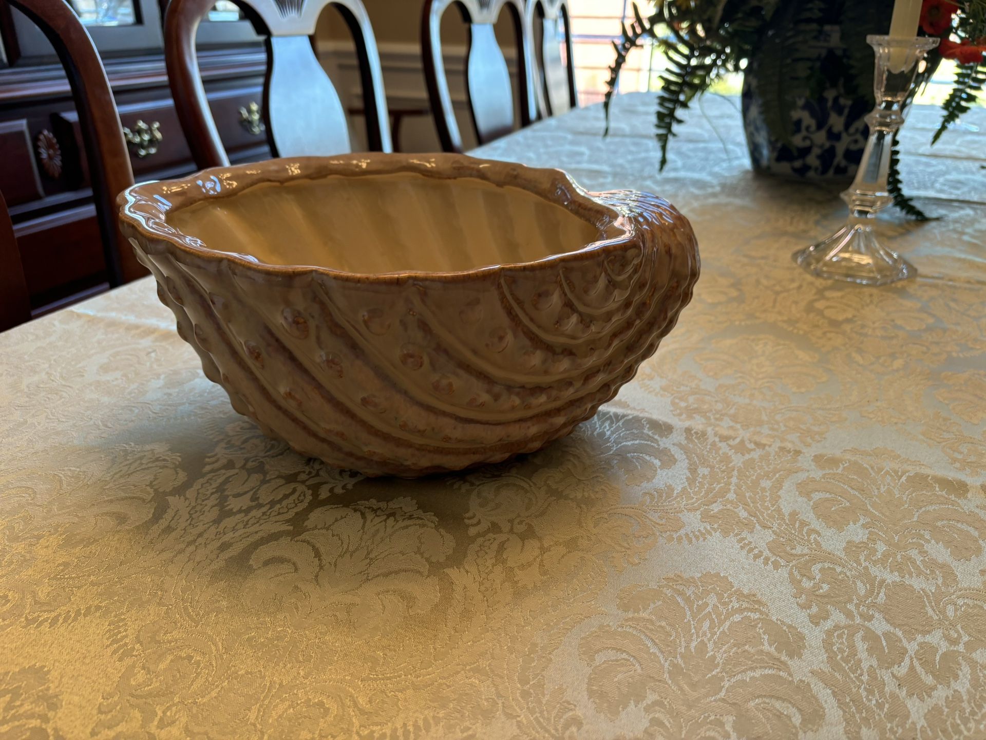 Seashell Planter - Decorative Bowl