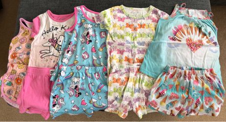 Girls Size 5/5T Summer Pajamas (all 5)