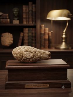 Replica of Ancient Sandstone Carving Circa 1200 AD