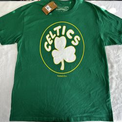 Mitchell & Ness Boston Celtics T-Shirt New
