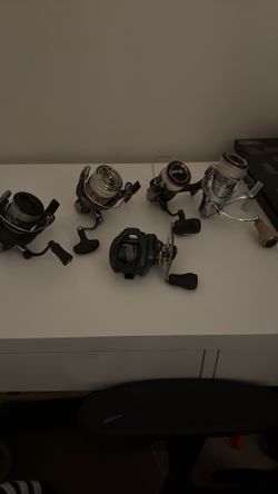 Shimano And Diawa Reels
