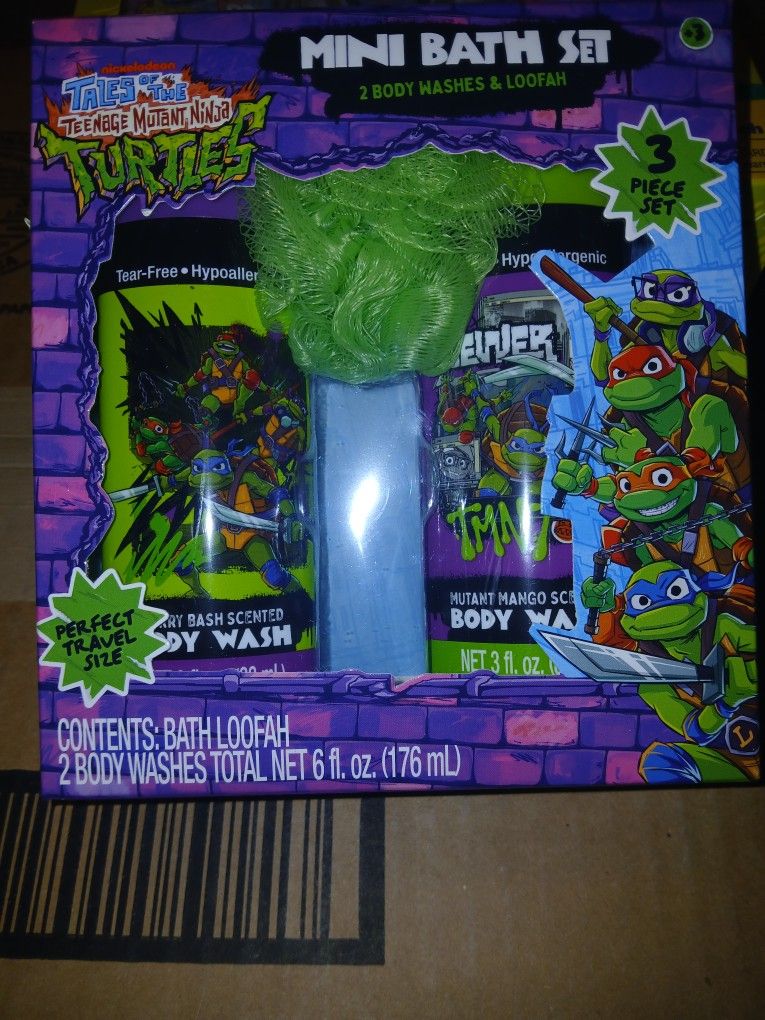 Ninja Turtles Bath Set