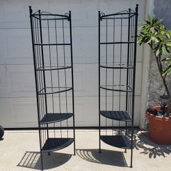 Ikea Corner Wall Shelf Stands  - $30 Each Or $55 For Both