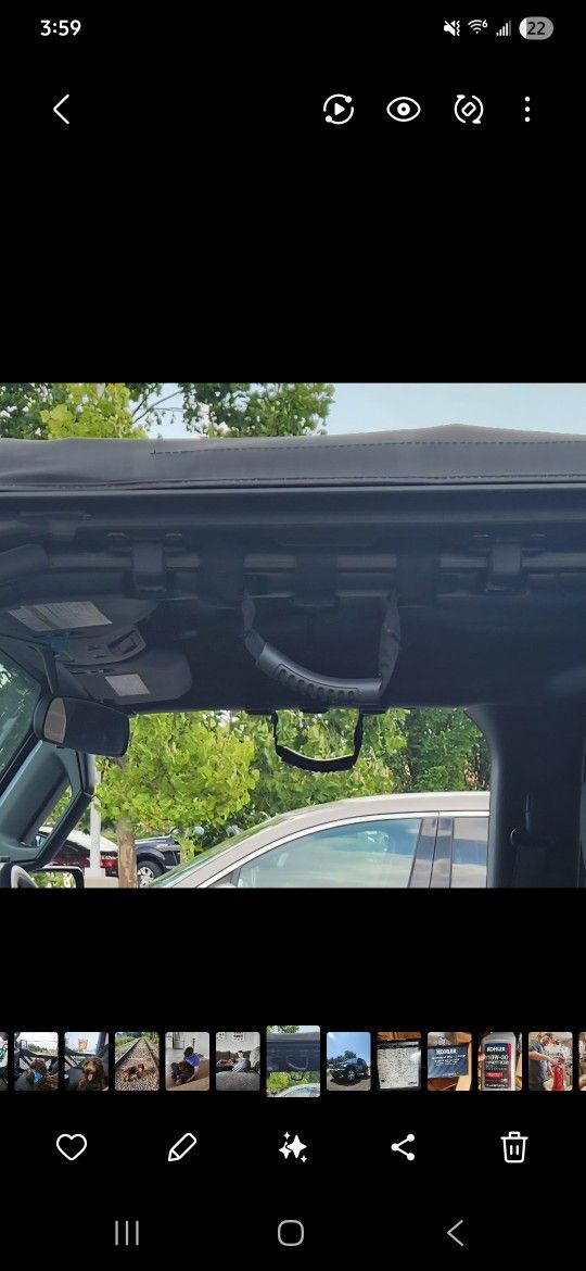 RedRock Extreme Sport Grab Handles for Jeep Wrangler