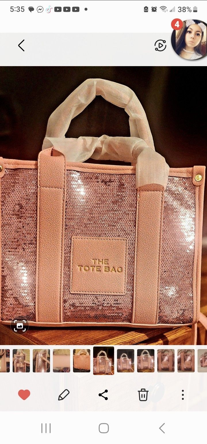 Shimmery Purse
