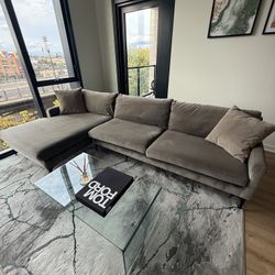Modern Grey sectional
