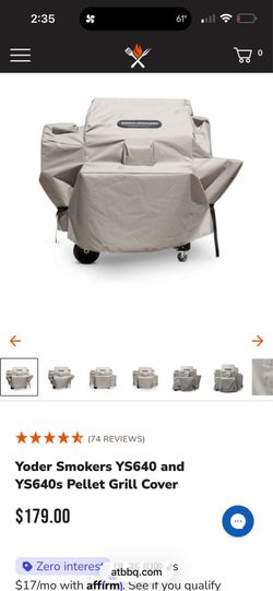 Yoder Smoker - YS Pellet 640 comp cart smoker