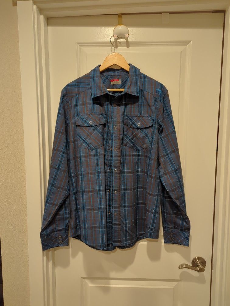 Plaid cycle shirt