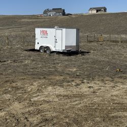 2023 7x14 Dual Axel Enclosed Trailer 