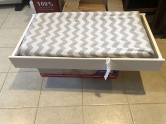 Changing Table Dresser Topper With Pad