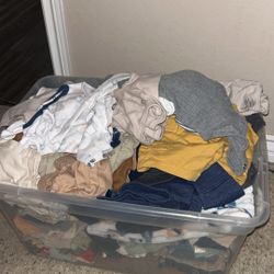Box Of 18 Month Old clothes
