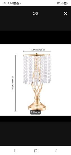 Gold flower vases centerpieces