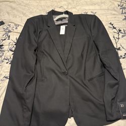 Banana Republic Business Suit, Black Size 20
