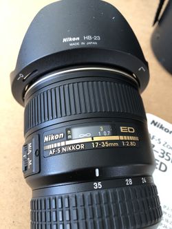 Nikon 17-35 f/2.8D IF-ED - In Box