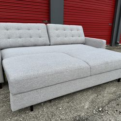 OUTLET | COSTCO Thomasville Ella Convertible Sleeper Sofa, Light Gray