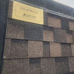 Brown 30 Year Shingles $25