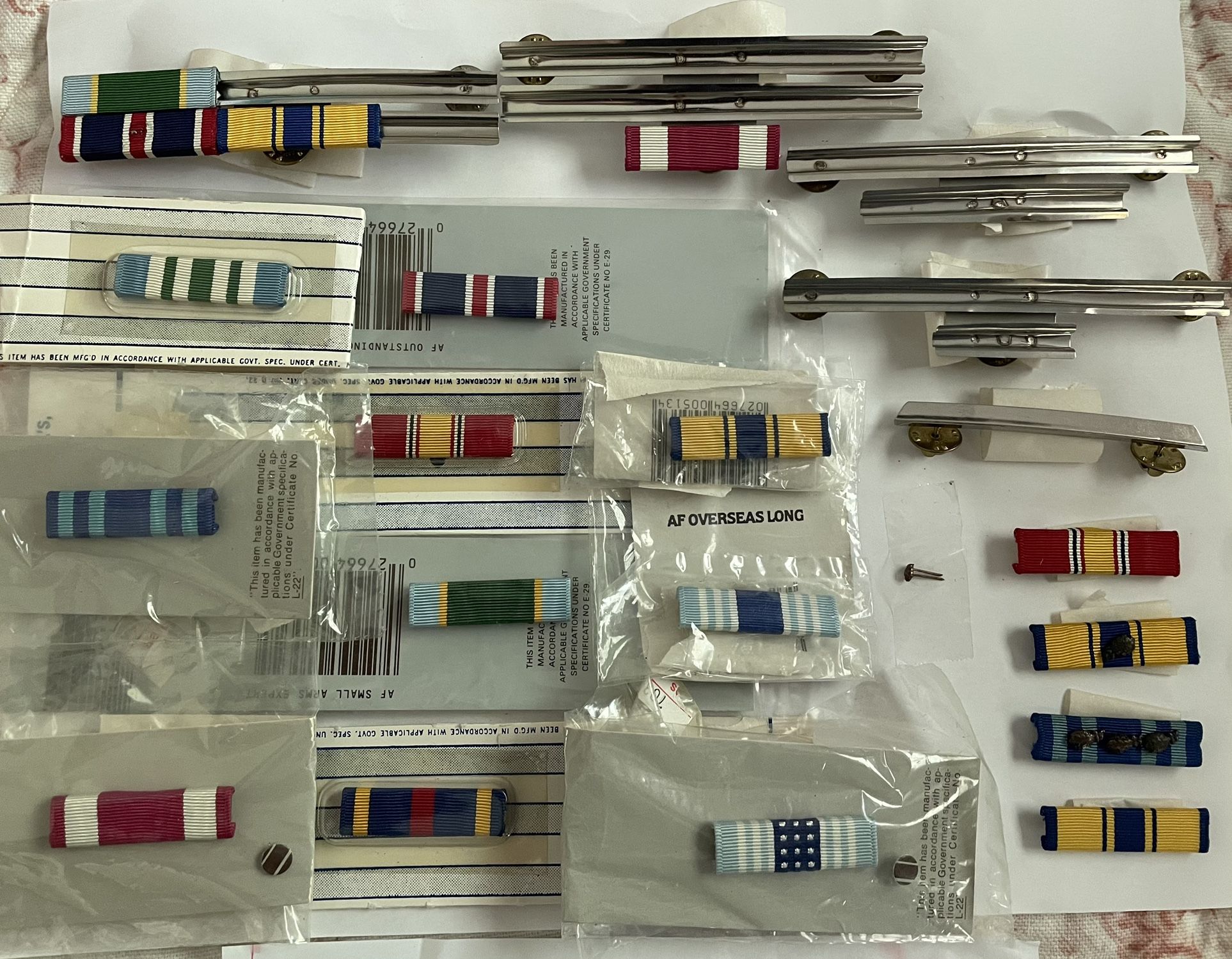 Vintage Air Force Ribbons-$35