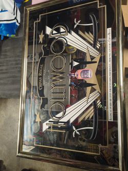 Chivas Regal Scotch Hollywood Mirror Sign