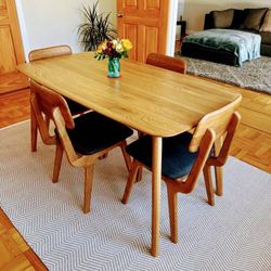 Castlery Vincent Dining Table With 6 Chairs