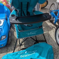 Highchair Portable Canopy Chair Travel Baby Delight Grow With Me