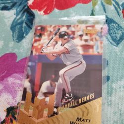 San Francisco Giants Matt Williams Baseball Cards 