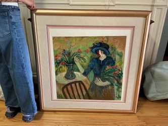 Lady With The Hat Painting