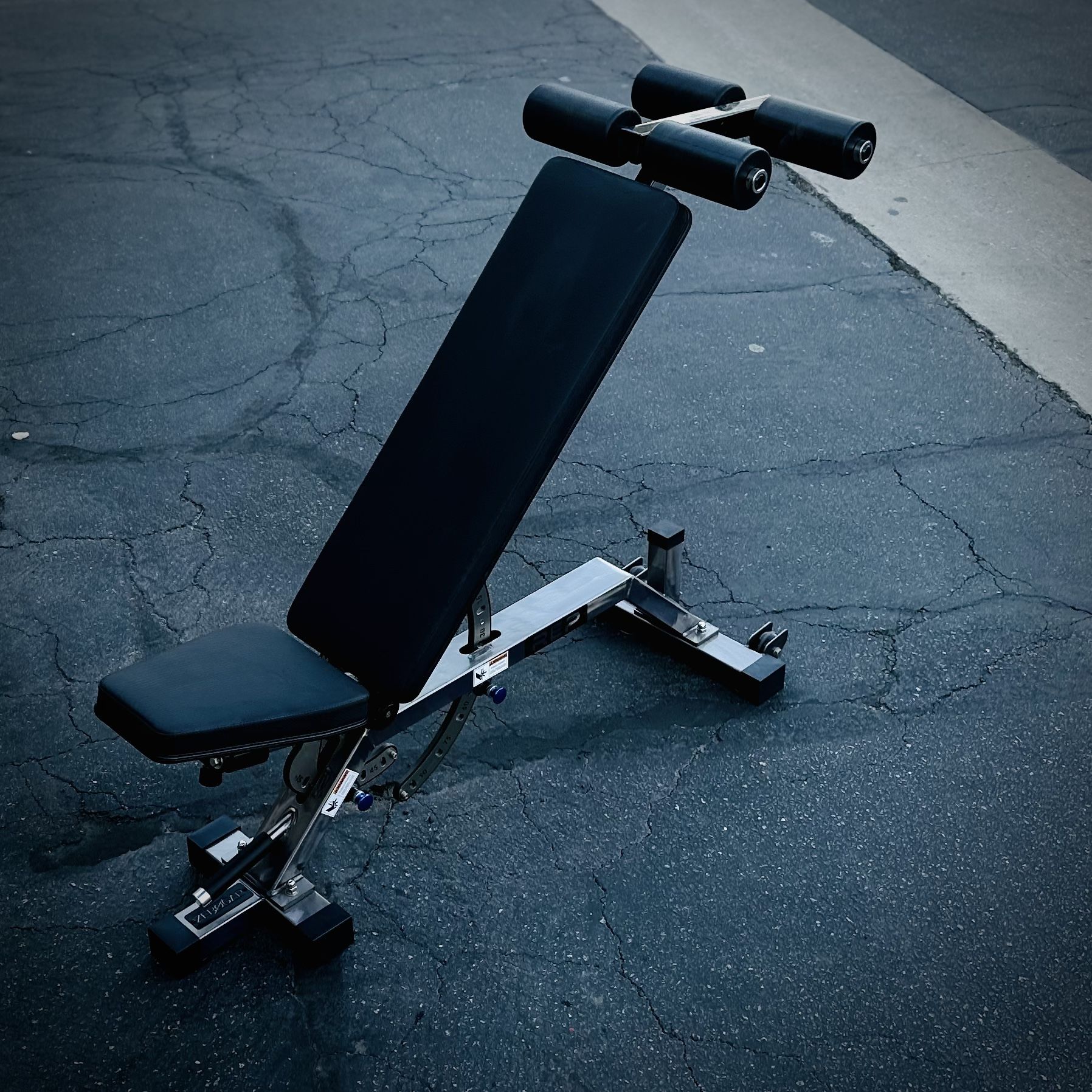 Rep AB 5000 ZERO Gap Raw w/ Leg Extension Attachment