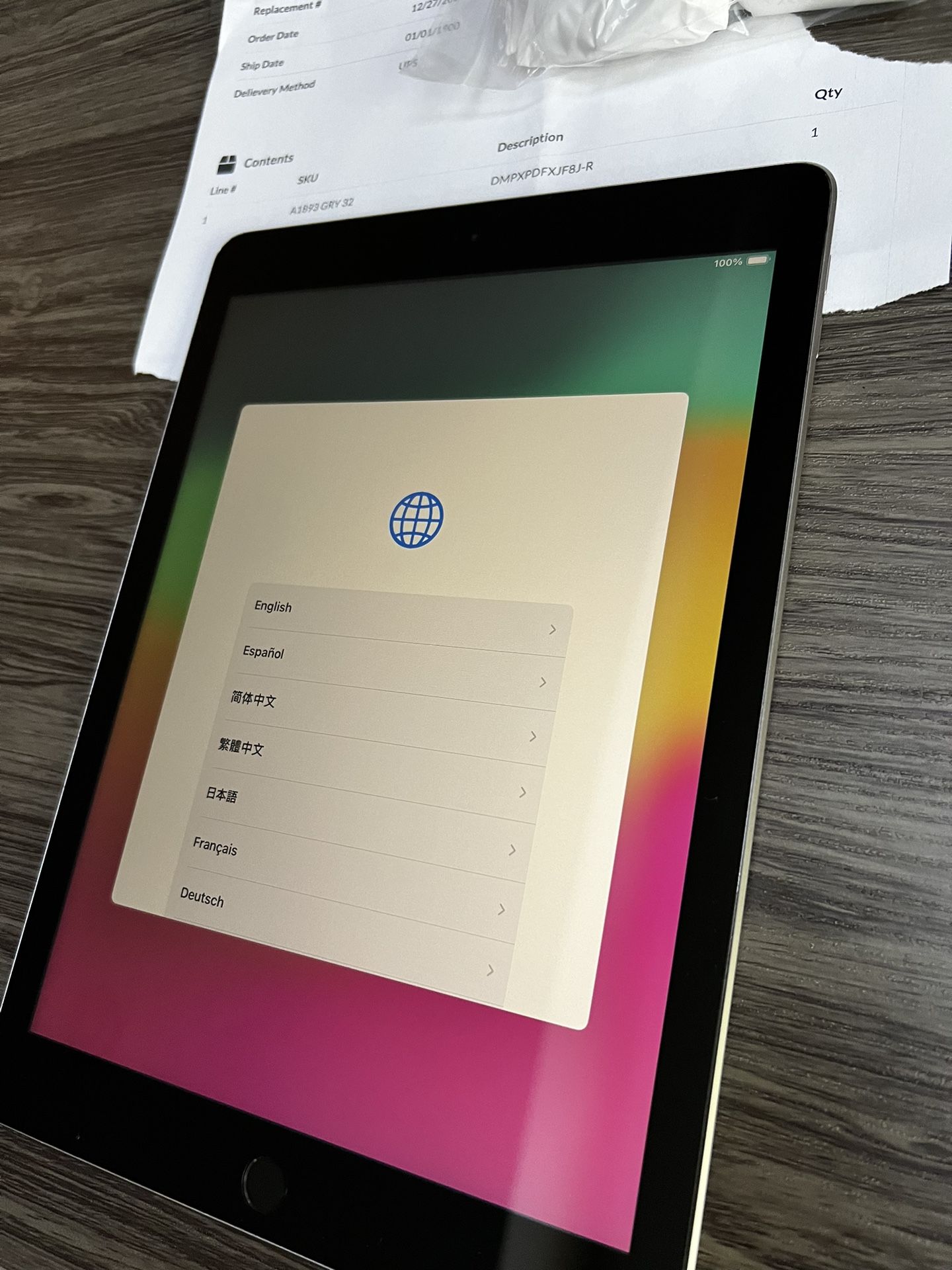 iPad 6th Generation Refurbished 32gb