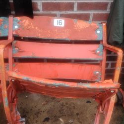 Original RFK stadium seats with brackets